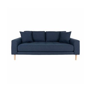 HOUSE NORDIC Lido | 2,5 personers sofa | Blå stof